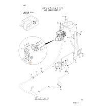 Rola intinzator 4346770 8-94399957-0 pentru Excavator Hitachi EX100-5 EX120-5 EX200-5